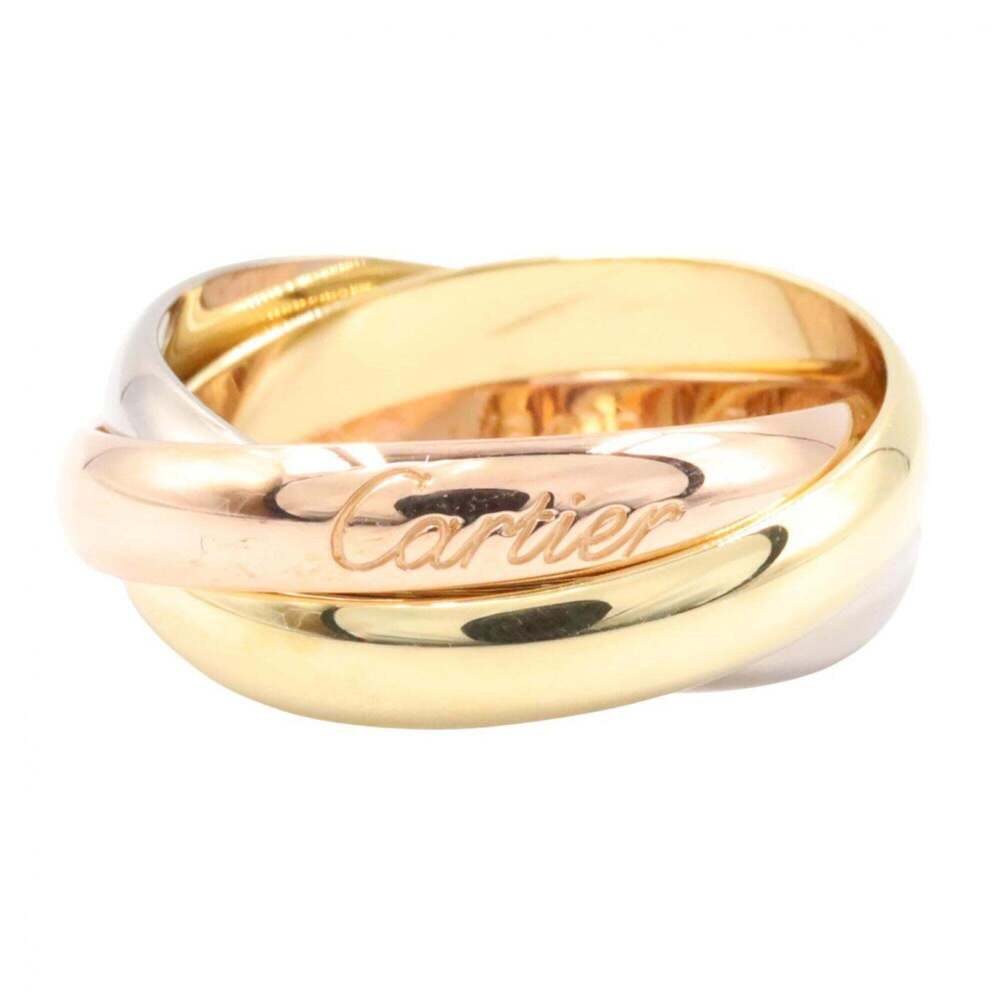 CARTIER Authentic 18k Gold Trinity Ring